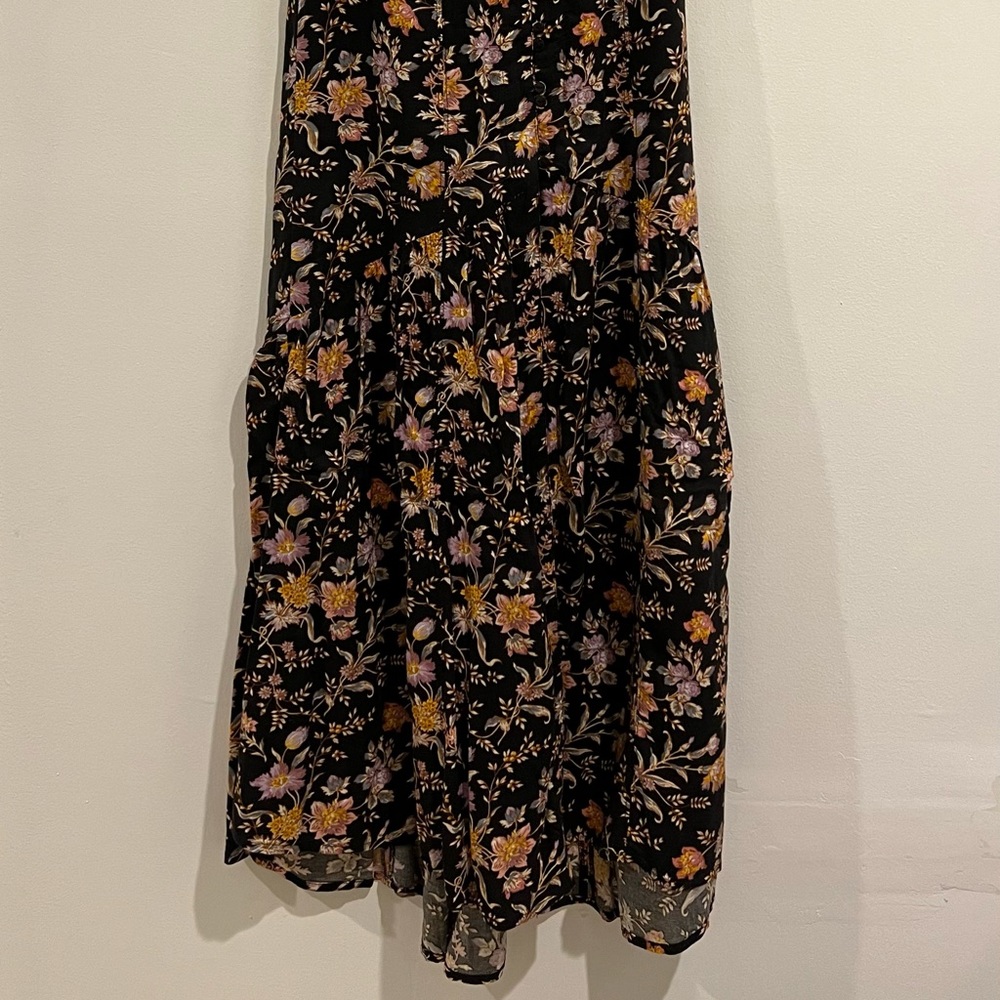 NWOT AE Button Down floral skirt